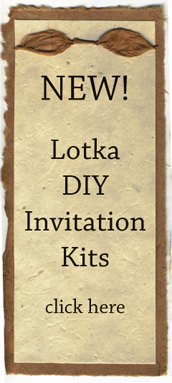 invitation kits that save the earth!