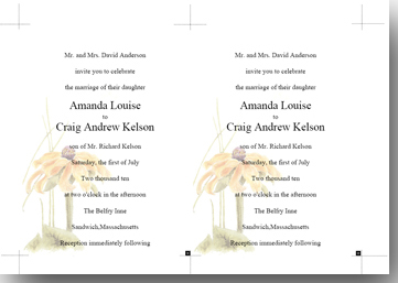 Rudbeckia Invitation Templates